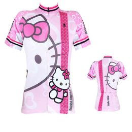 Discount Hello Kitty Jersey 2017 Hello Kitty Bicycle Jersey On Sale At Dhgate Com