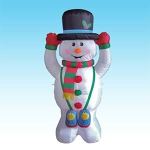  Amazon  com 5 Foot Christmas  Inflatable  Snowman Yard 