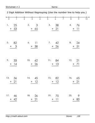 Take the first step towards building your math castle by practicing to regroup twice to subtract. subtraction worksheets for grade 1 without borrowing worksheet today