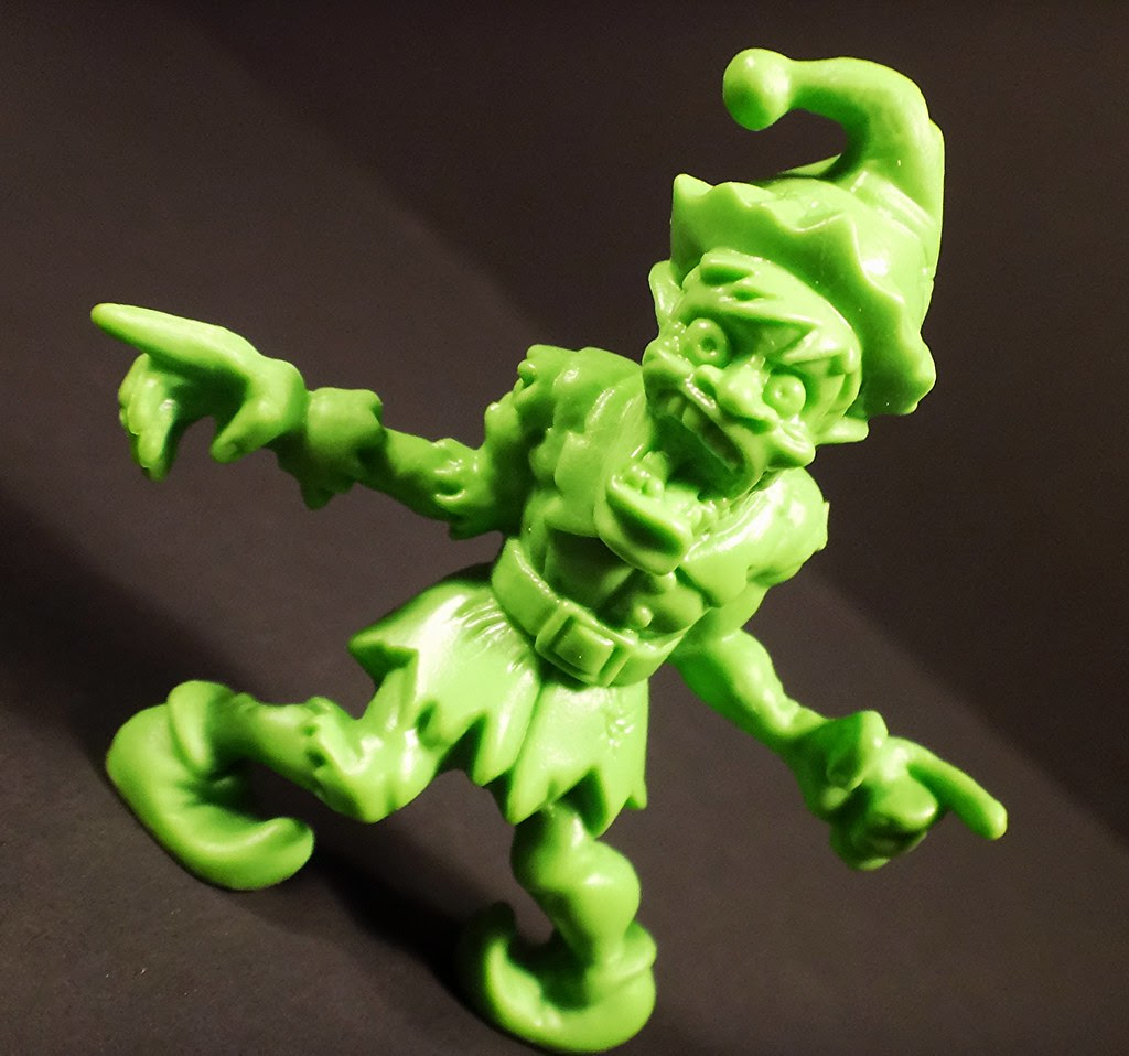 SLUG Zombie jakks pacific holiday christmas undead elf