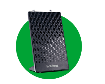 Antena interna para TV amplificada AI 2100 | Intelbras