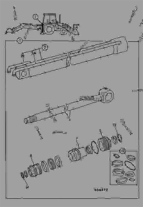 RAM, STABILISER, SIDESHIFT - CONSTRUCTION JCB .3CX-2