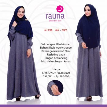Model Baju Muslim Couple Ibu Dan Anak Perempuan Rauna