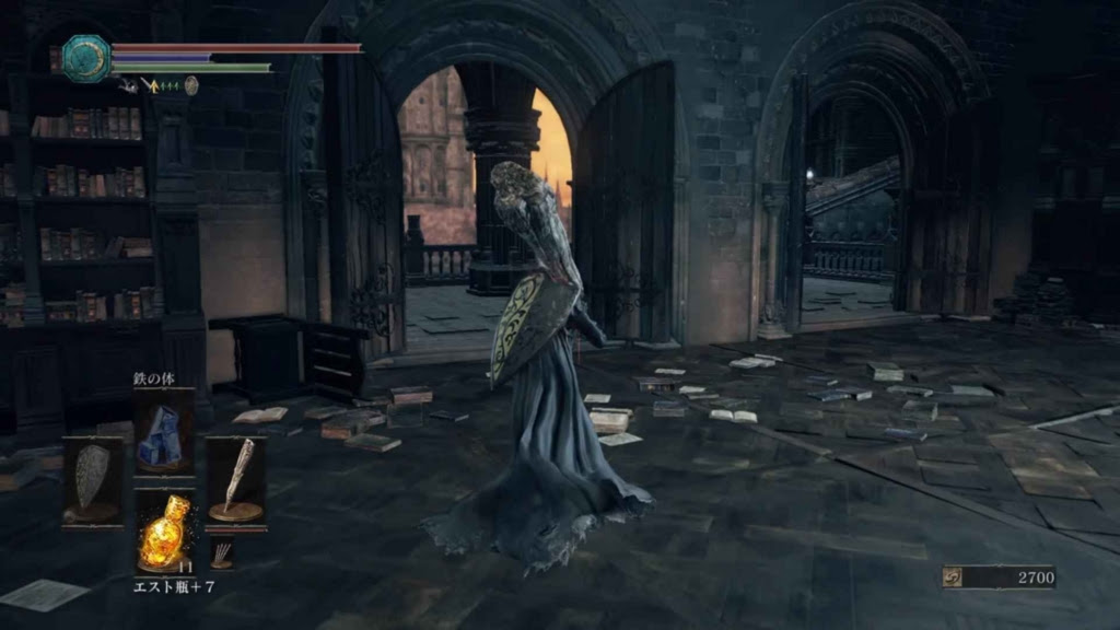 ダークソウル3 大書庫 エリア攻略 ボス情報 画像付き Dark Souls3攻略 元プログラマーぷげらの趣味ブログ