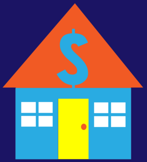 English: illustration clip art of house with d...