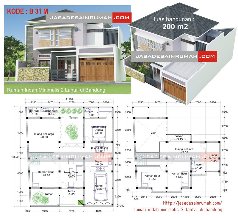 Desain serupa rumah megah minimalis di serang rumah modern minimalis 2 