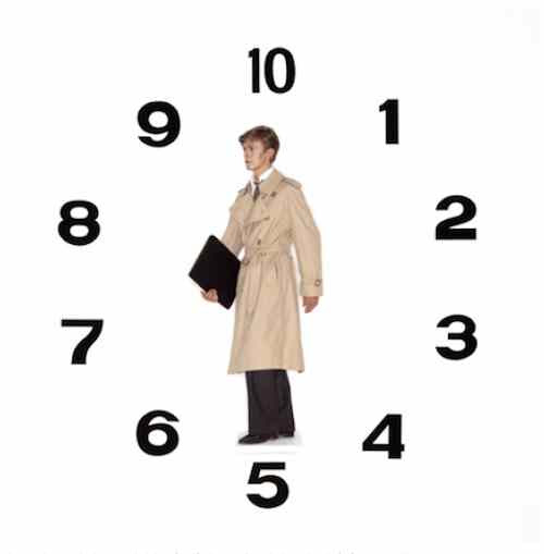 David Bowie as a Japanese Salaryman