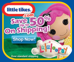 Up to 50% off shipping on Lalaloopsy dolls!