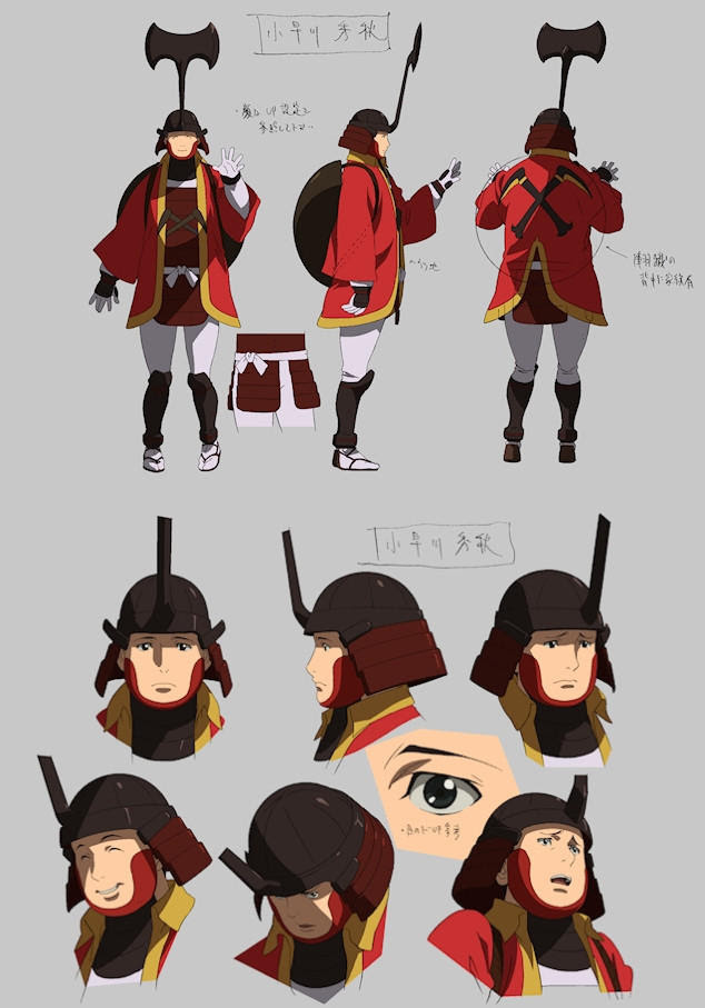 战国basara Judgeend 新角色人设图 动漫资讯 动漫玩具设计联盟