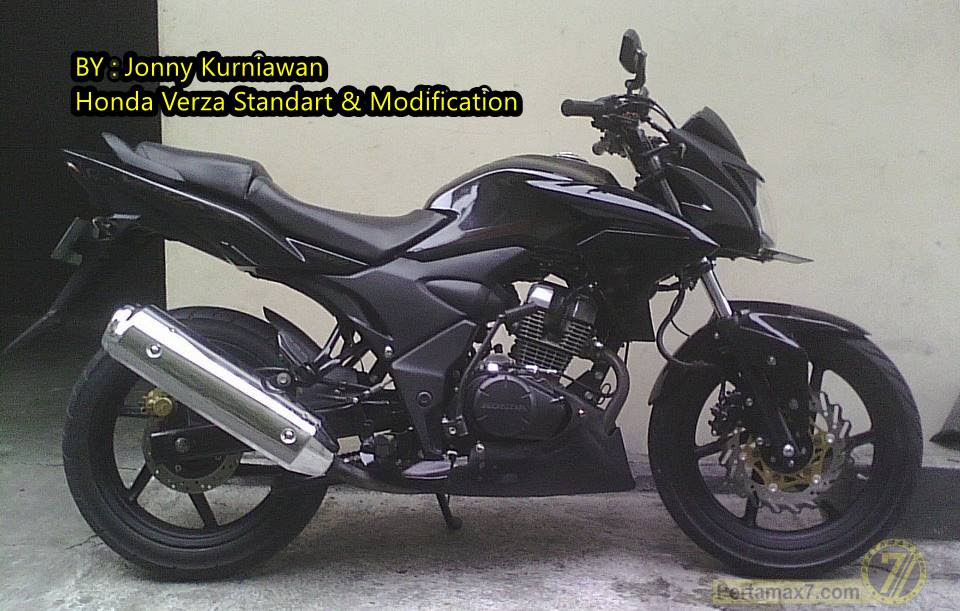 Modifikasi Honda Verza dengan Air Shroud Yamaha New V 
