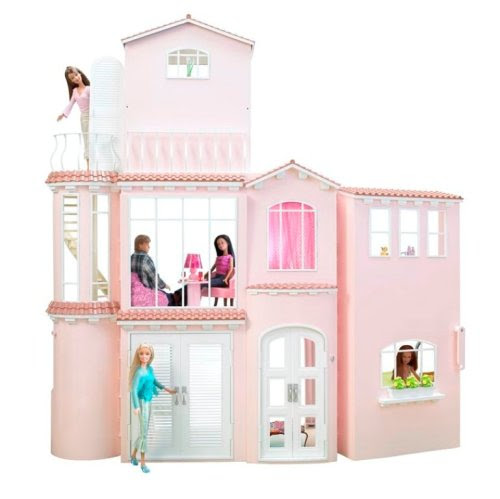 The construction of a Barbie house of a Barbie doll house plan can be 