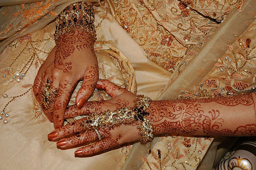 bridal henna tattoo photos