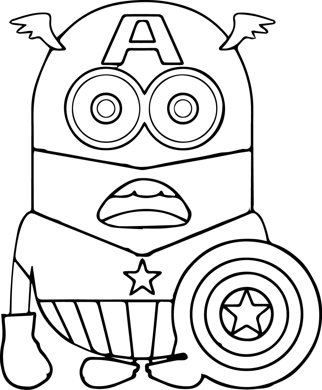 Baby Minion Coloring Pages At Getdrawingscom Free For Personal