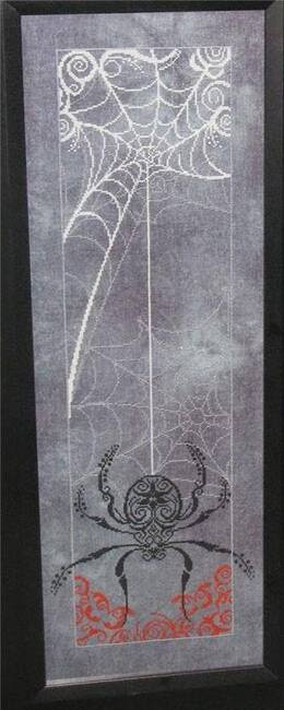 Spider Banner - Cross Stitch Pattern