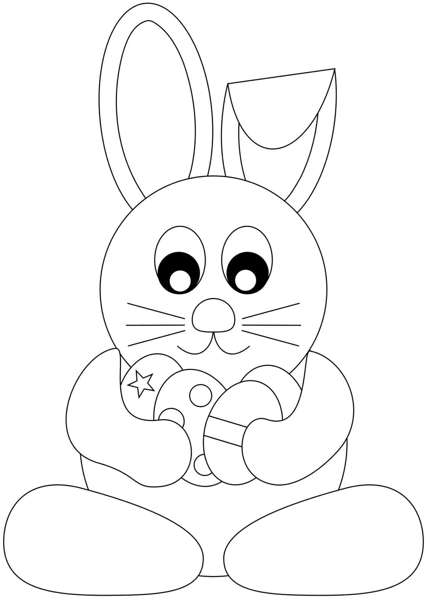 Download Easter bunny coloring pages to print to download and print ...