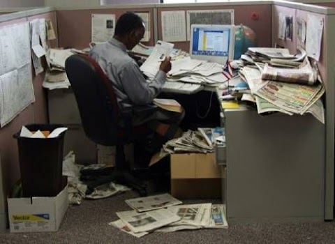 How Do You Clean A Messy Office?