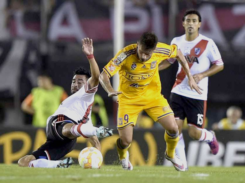 Tigres vs River en la Libertadores 2015