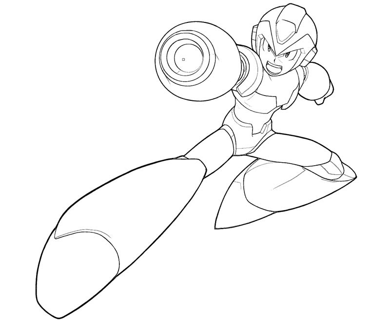 Megaman X Coloring Pages - Coloring Home