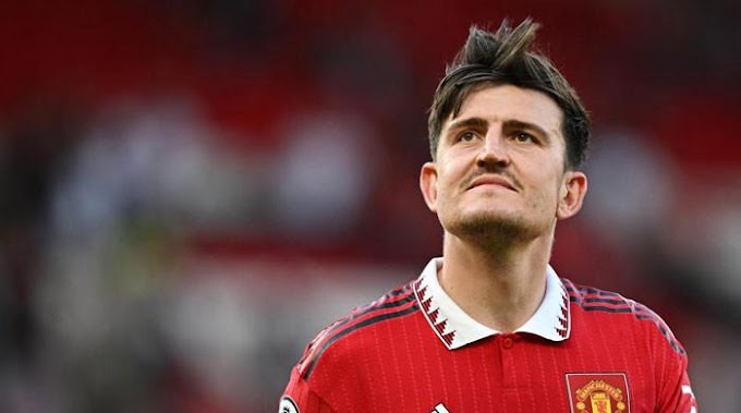 Erin Tag strip of Harry Maguire of Manchester United captaincy