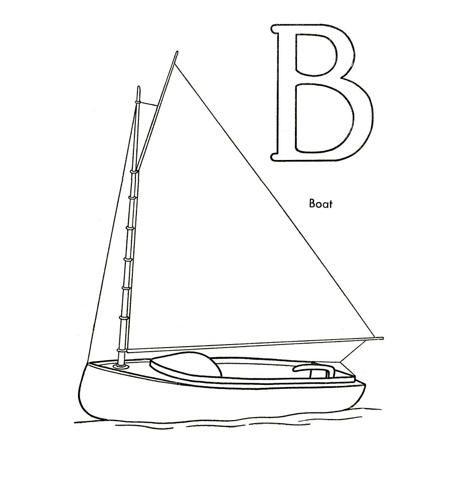 Download Free Printable Boat Coloring Pages For Kids - Best ...