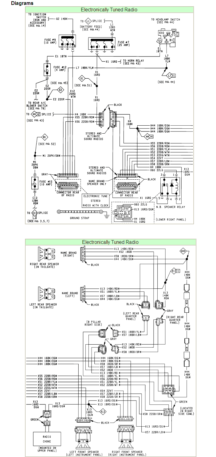 How can I get a wiring diagram of the speakers on a ...