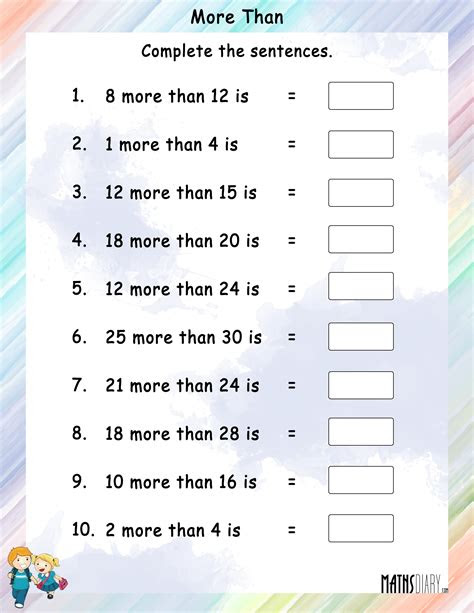 These greater than less than worksheets are a great resource for children in kindergarten, 1st grade, 2nd grade, 3rd grade, 4th grade, and 5th grade. greater than and less than worksheet for 2nd grade add printable