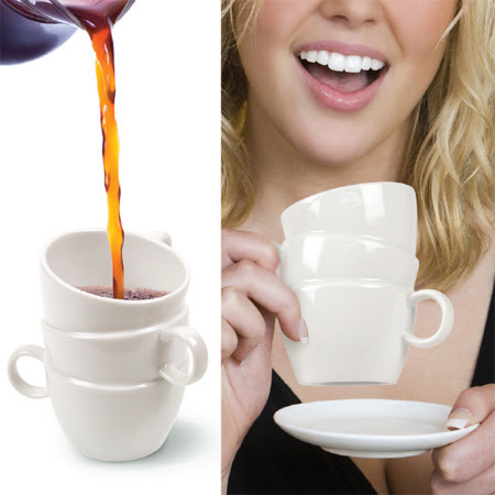 Stacked cup