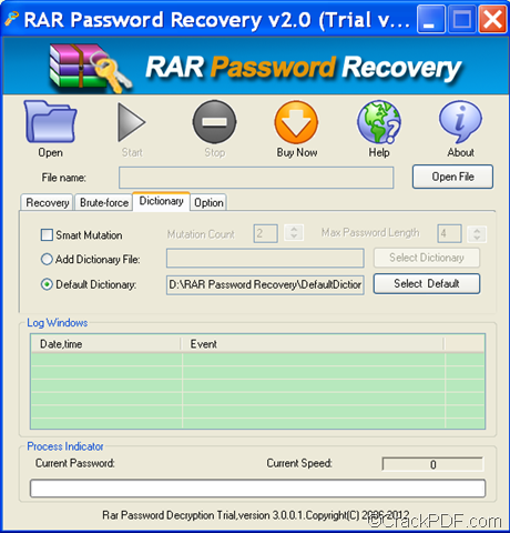 Iseepassword rar password recovery