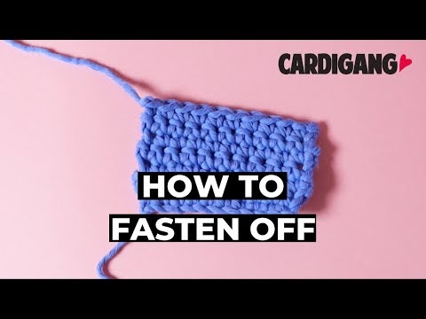 Tutorial: cómo rematar un tejido de crochet
