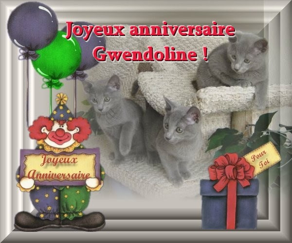 Anniversaire De Gwendoline Ma Fille