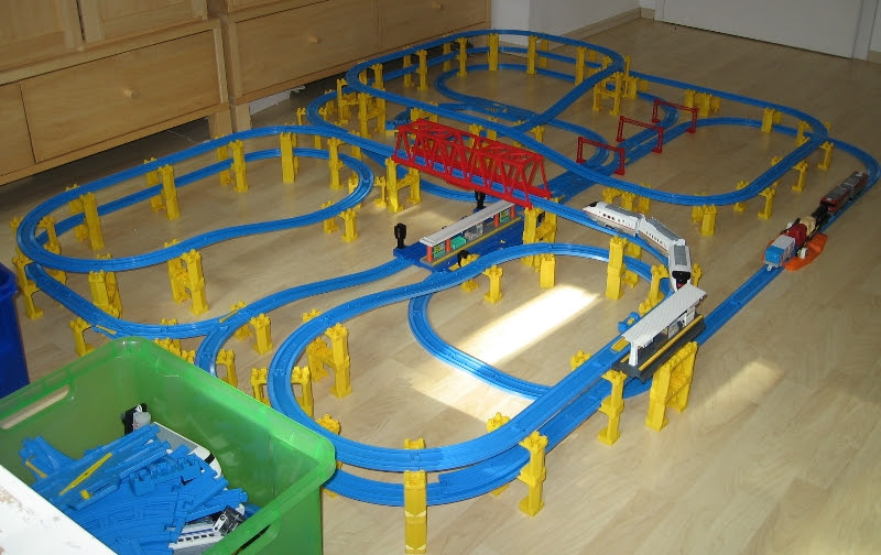 複線ポイントレール④: SketchUpでプラレール