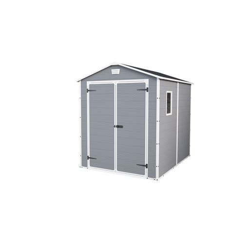 manor apex roof plastic shed departments diy  bq