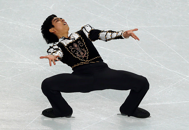 Olympian Michael Martinez finishes 10th in Skate America ...