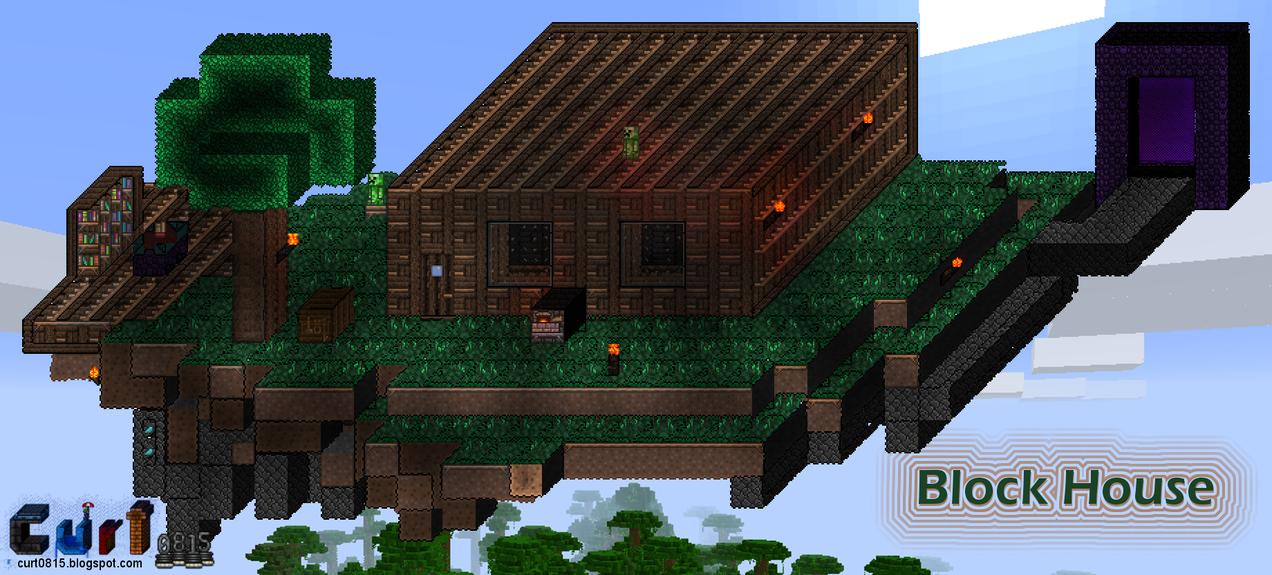 Building block house minecraft