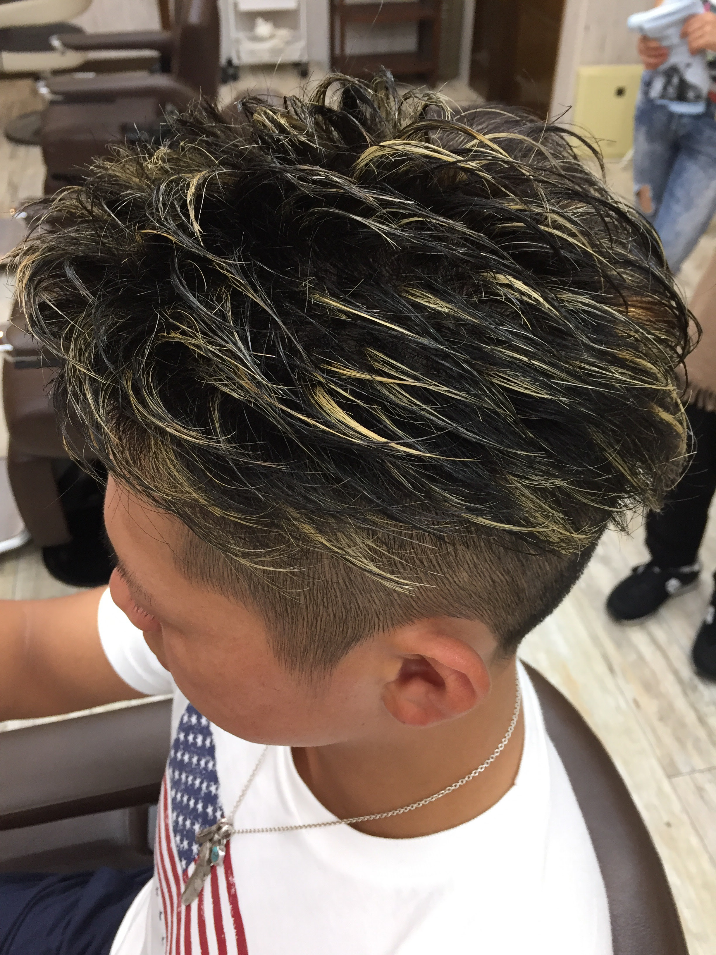 夏 カラー メッシュ いわき市 内郷 Cut Club Vision カット倶楽部ビジョン