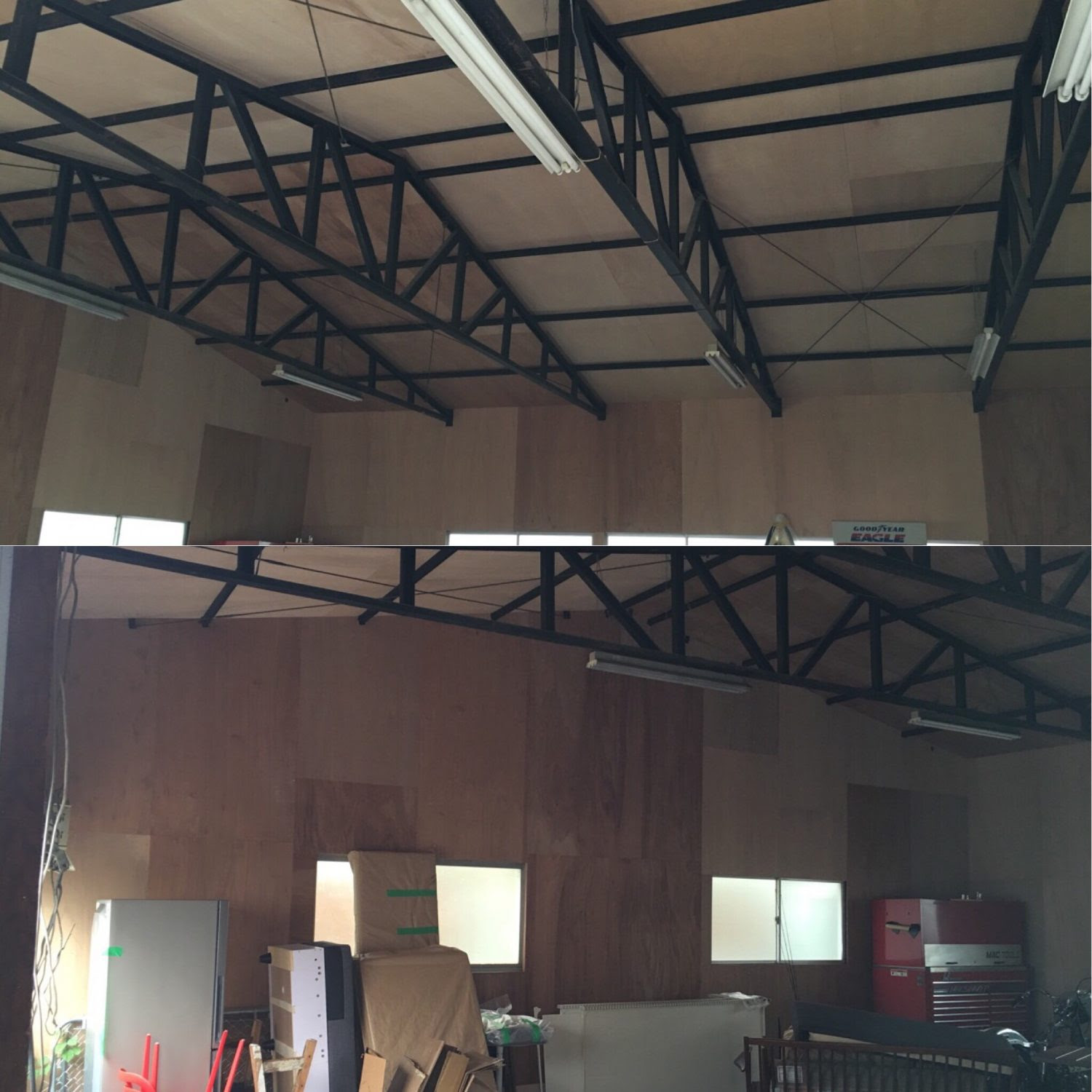 倉庫内装塗装 ガレージ編 横浜市港北区 都筑区で外壁塗装 屋根塗装 店舗塗装はtanapenへ