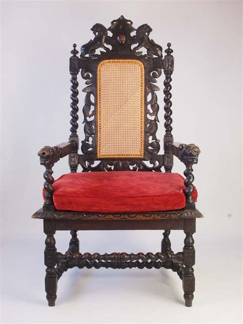 Whether you're looking for a rocking chair for a new baby's nursery, one for a reading nook, or one for a porch, these fifteen sleek models merge both great design and soothing movement. Large Antique Victorian Gothic Revival Throne Chair