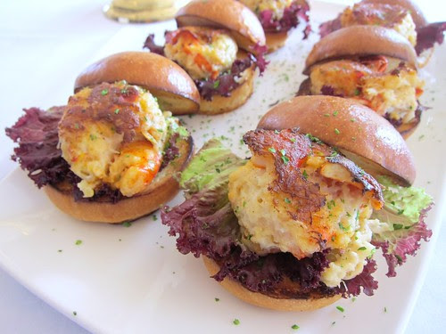 Lobster and Crab Cake Sliders