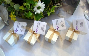Wedding favor chocolates uk