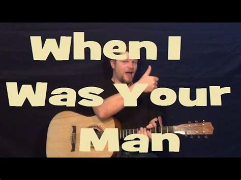 man bruno mars easy strum guitar lesson