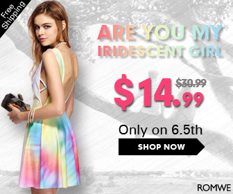 Iridescent girl $14.99 from $30.00,24 hrs only on 6.5th!