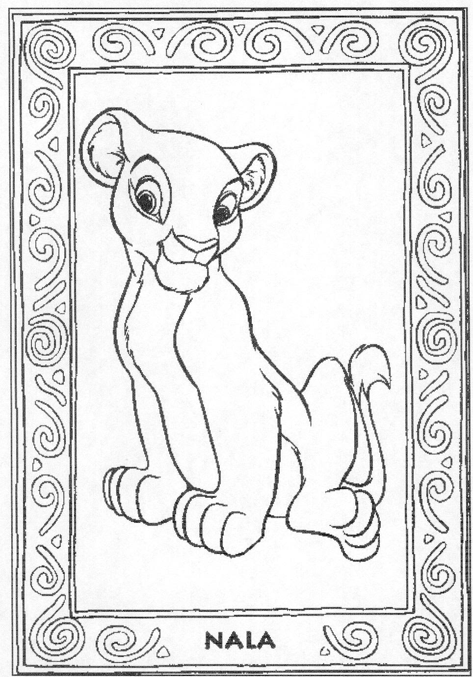 Download Disney The Lion King Coloring Pages - Coloring Home