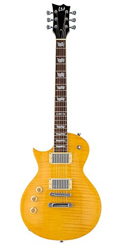 ESP LTD EC-256FM - Lemon Drop Left Handed