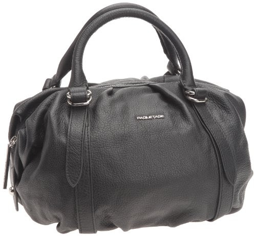  Paquetage Polochon Emile, Sac porté épaule - Noir, Cuir