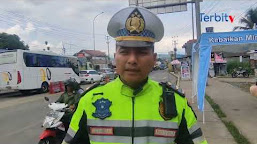 Long Weekend Arus lalin di Parungkuda Sukabumi Padat