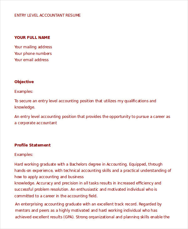 Purdue Cco Resume Template
