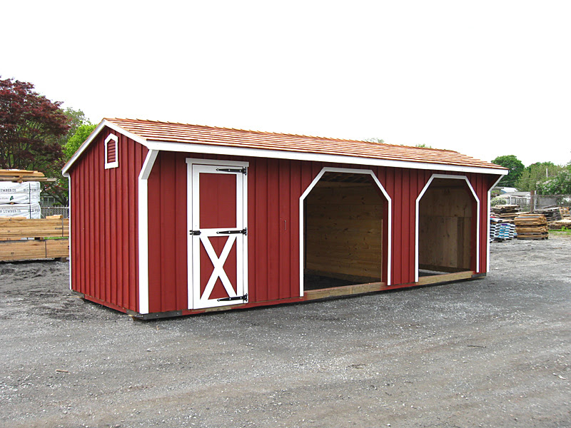 Run In Sheds - Horse Shed Design &amp; Shed Plans