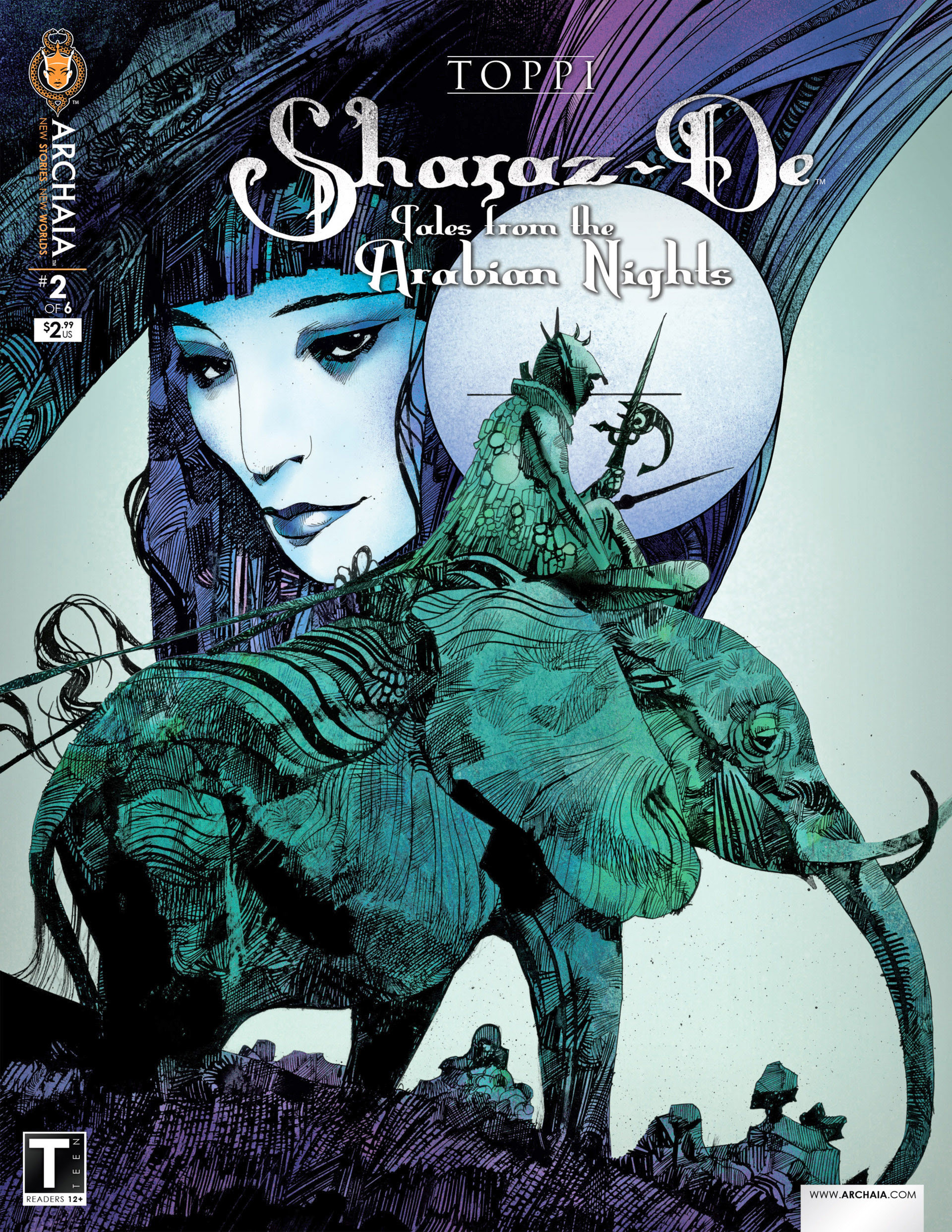 Sergio Toppi, Sharaz-de: Tales from the Arabian Nights