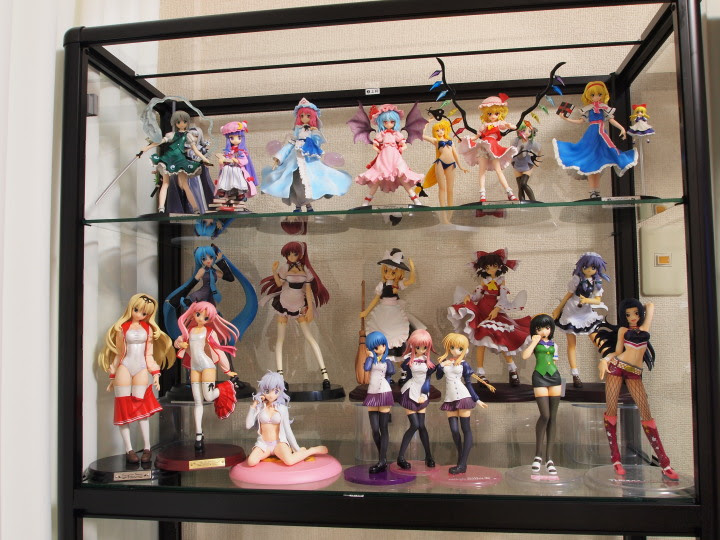 フィギュア用ガラスケース プレステージ を購入してみた 自由な色で広げたい