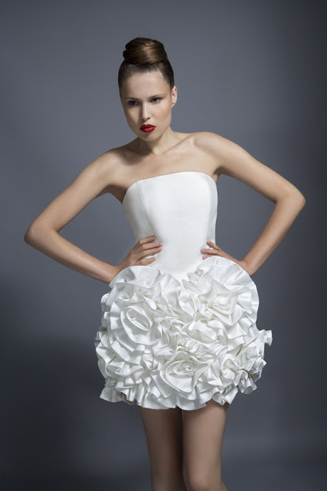 Very short wedding dresses